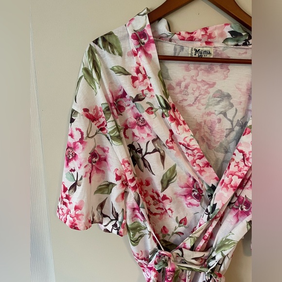 Show Me Your MuMu Floral Robe - Picture 3 of 7